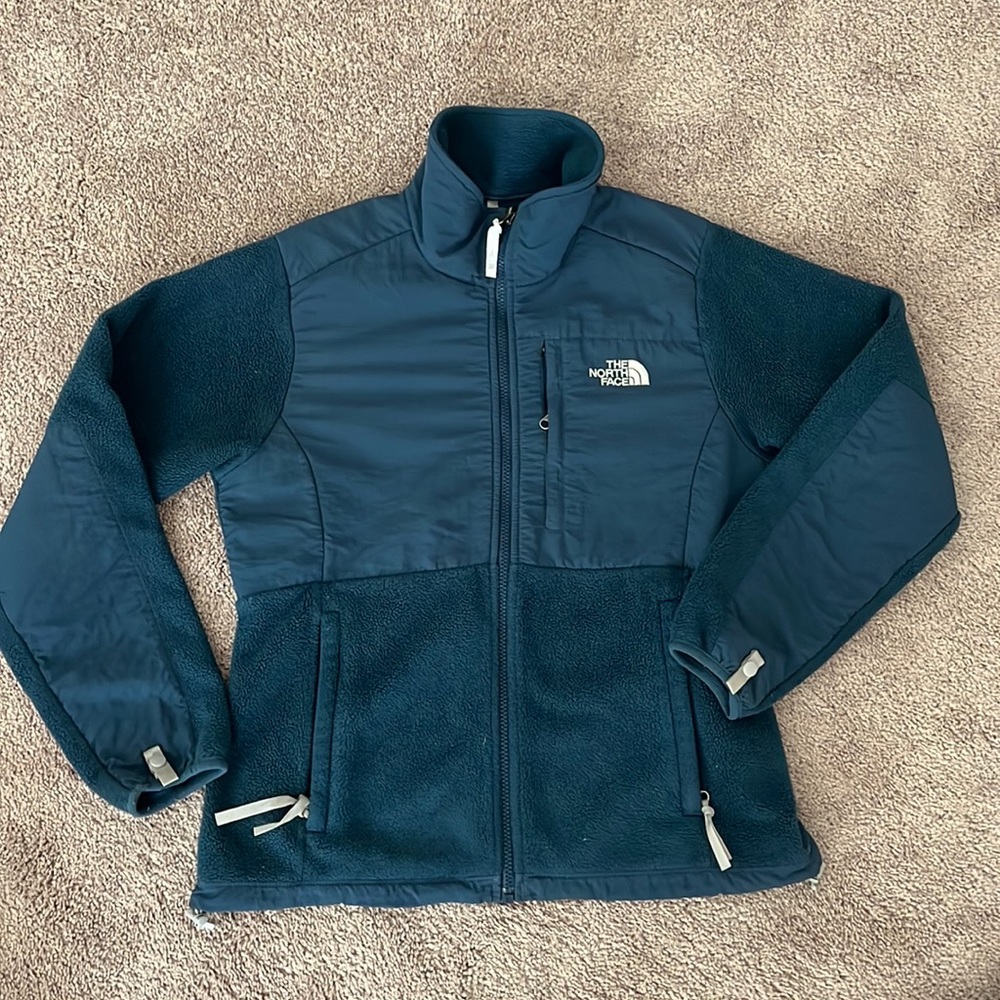 Blue north face jacket